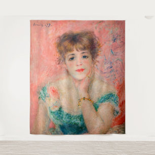 Tenture Pierre-Auguste Renoir - Actrice Jeanne Samary