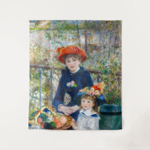 Tenture Pierre-Auguste Renoir - Deux sœurs sur la terrasse