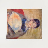Tenture Pierre-Auguste Renoir - Fille avec un ventilateur (Devant (Horizontal))