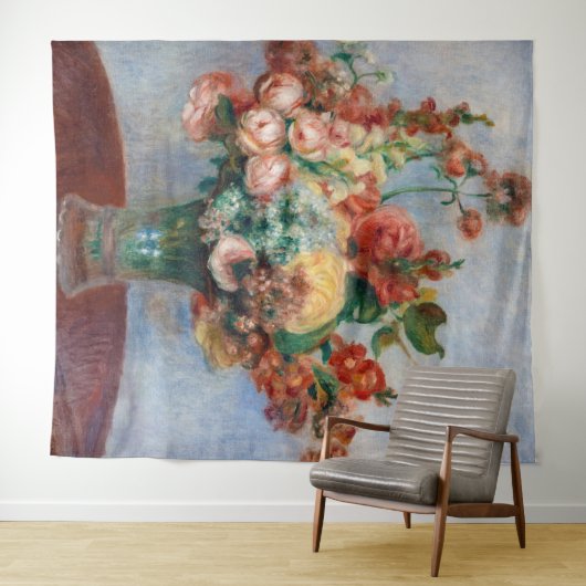 Tenture Pierre-Auguste Renoir - Fleurs dans un Vase (En situation (horizontale))