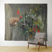 Tenture Pierre-Auguste Renoir - Fleurs dans un Vase 1866 (En situation (horizontale))