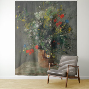 Tenture Pierre-Auguste Renoir - Fleurs dans un Vase 1866