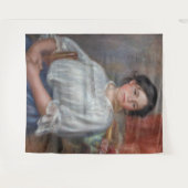 Tenture Pierre-Auguste Renoir - Jeune Femme Assis (Devant (Horizontal))