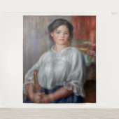 Tenture Pierre-Auguste Renoir - Jeune Femme Assis (Devant)
