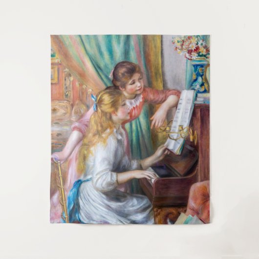 Tenture Pierre Auguste Renoir - Jeunes filles au piano (Devant)