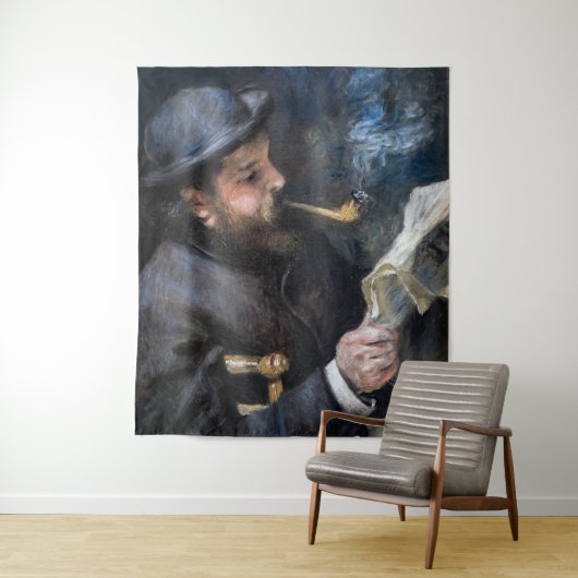 Tenture Pierre-Auguste Renoir - Lecture Claude Monet (En situation)