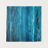 Tenture Pierre de marbre bleu (Devant)
