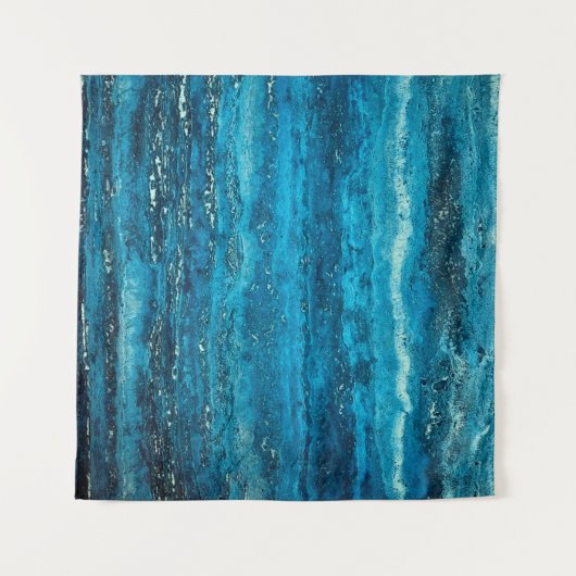 Tenture Pierre de marbre bleu (Devant)