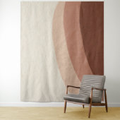 Tenture Pierre naturelle beige minimaliste boho (En situation)