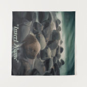 Tenture Pierres de sérénité (Devant (Horizontal))