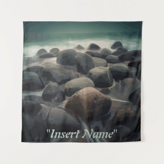 Tenture Pierres de sérénité (Devant)