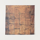 Tenture Pierres murales en briques d'architecture (Devant (Horizontal))