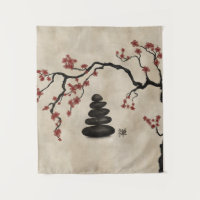 Pierres zen Sakura Tree