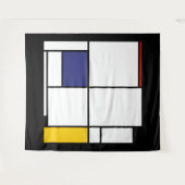 Tenture Piet Mondrian, Tableau 1 (Devant (Horizontal))