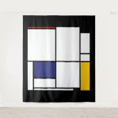 Tenture Piet Mondrian, Tableau 1 (Devant)
