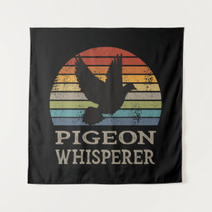 Tenture Pigeon Whisperer