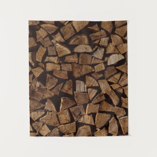 Tenture Pile of firewoods (Devant)