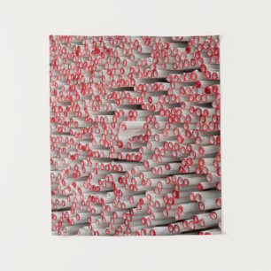 Tenture pile of rolled papers