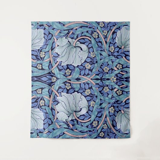 Tenture Pimpernel Blue, William Morris (Devant)