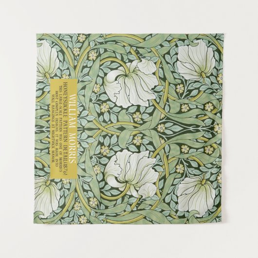 Tenture Pimpernel Design par William Morris (Devant (Horizontal))