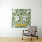 Tenture Pimpernel Design par William Morris (En situation)