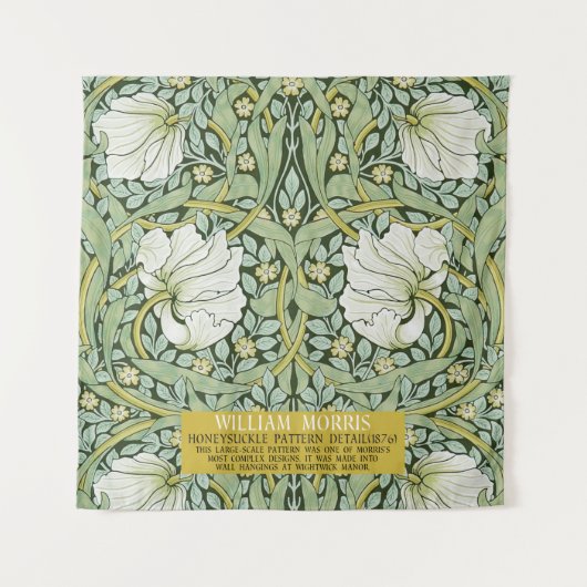 Tenture Pimpernel Design par William Morris (Devant)