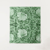 Tenture Pimpernel Green, William Morris (Devant)