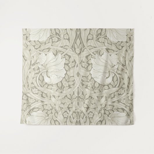 Tenture Pimpernel Ivory, William Morris (Devant (Horizontal))