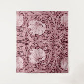 Tenture Pimpernel Maroon, William Morris (Devant)