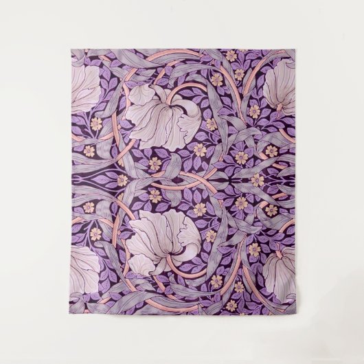 Tenture Pimpernel Purple, William Morris (Devant)
