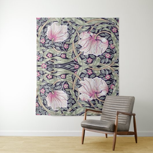 Tenture Pimpernel, William Morris (En situation)