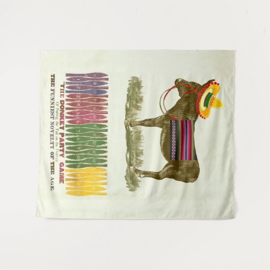 Tenture Pince la queue de l'âne (Devant (Horizontal))