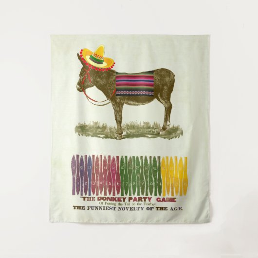 Tenture Pince la queue de l'âne (Devant)