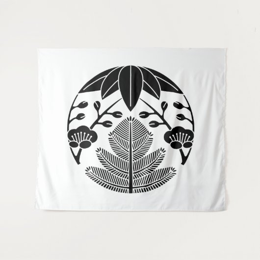 Tenture Pine en bambou (Devant (Horizontal))