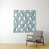 Tenture Pingouin Bird animal mignonne Motif (En situation)