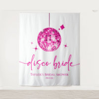 Pink Disco Ball Disco Bride Fête des mariées