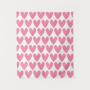 Tenture Pink Heart