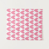 Tenture Pink Heart (Devant (Horizontal))