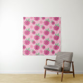 Tenture Pink marguerite florale sans couture patternart, b (En situation)