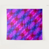 Tenture Pink Petunia Ikat Miami (Devant (Horizontal))