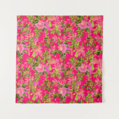 Tenture Pink rose hanche, rose rose sauvage hanche (Devant (Horizontal))