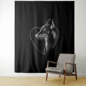 Tenture Pinscher Dobermann (En situation)