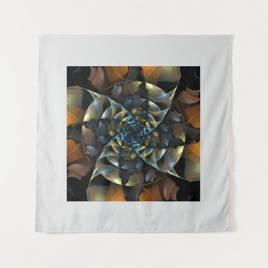 Tenture Pinwheel Art Abstrait (Devant (Horizontal))