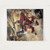 Tenture Pirate Père Noël (Devant (Horizontal))