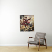 Tenture Pirate Père Noël (En situation)