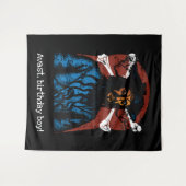 TENTURE PIRATE PERSONNALISABLE BLACKBEARD (Devant (Horizontal))