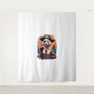 Tenture Pirate Poodle Plunder