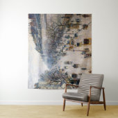 Tenture Pissarro - Boulevard Montmartre, Matin d'hiver (En situation)