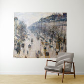 Tenture Pissarro - Boulevard Montmartre, Matin d'hiver (En situation (horizontale))