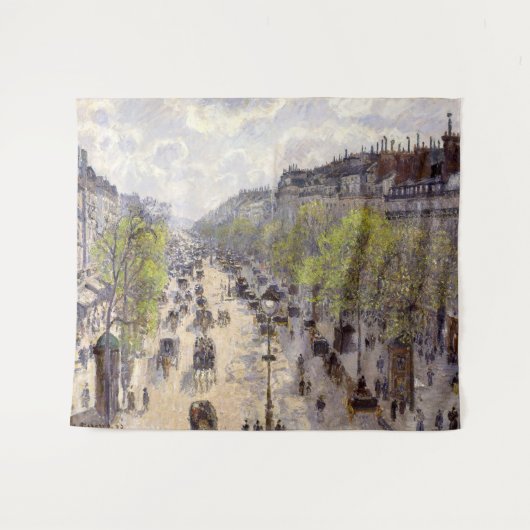 Tenture Pissarro - Boulevard Montmartre, Printemps (Devant (Horizontal))